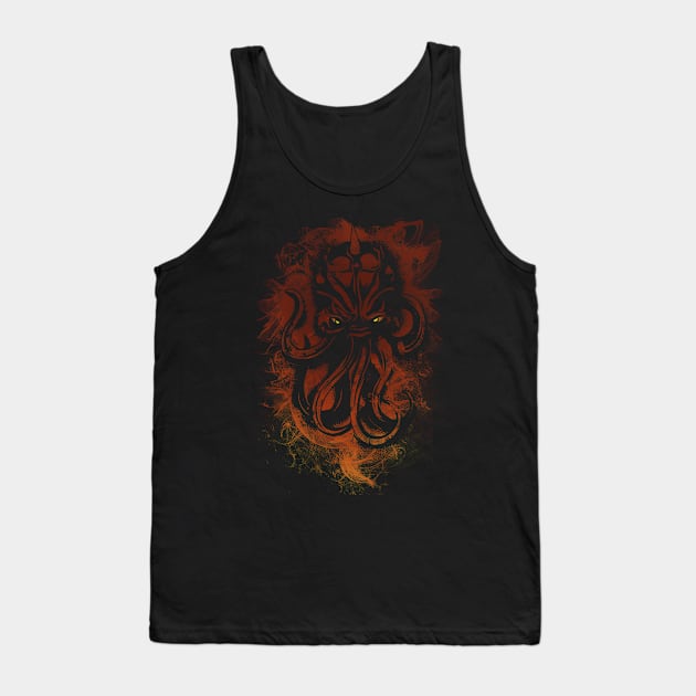 Cthulhu Tank Top by valsymot